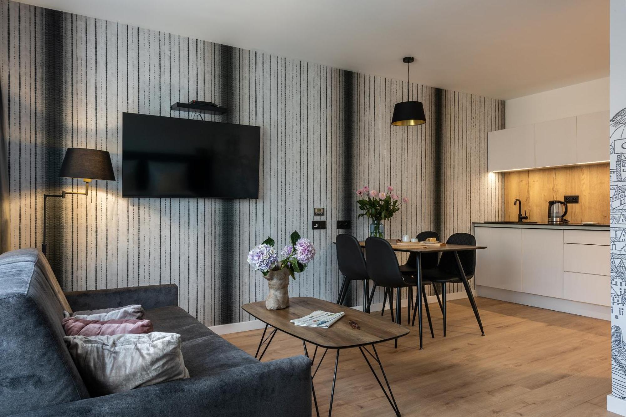 Inpoint Spacious Apartments Near Main Square & Kazimierz District Krakow Ruang foto